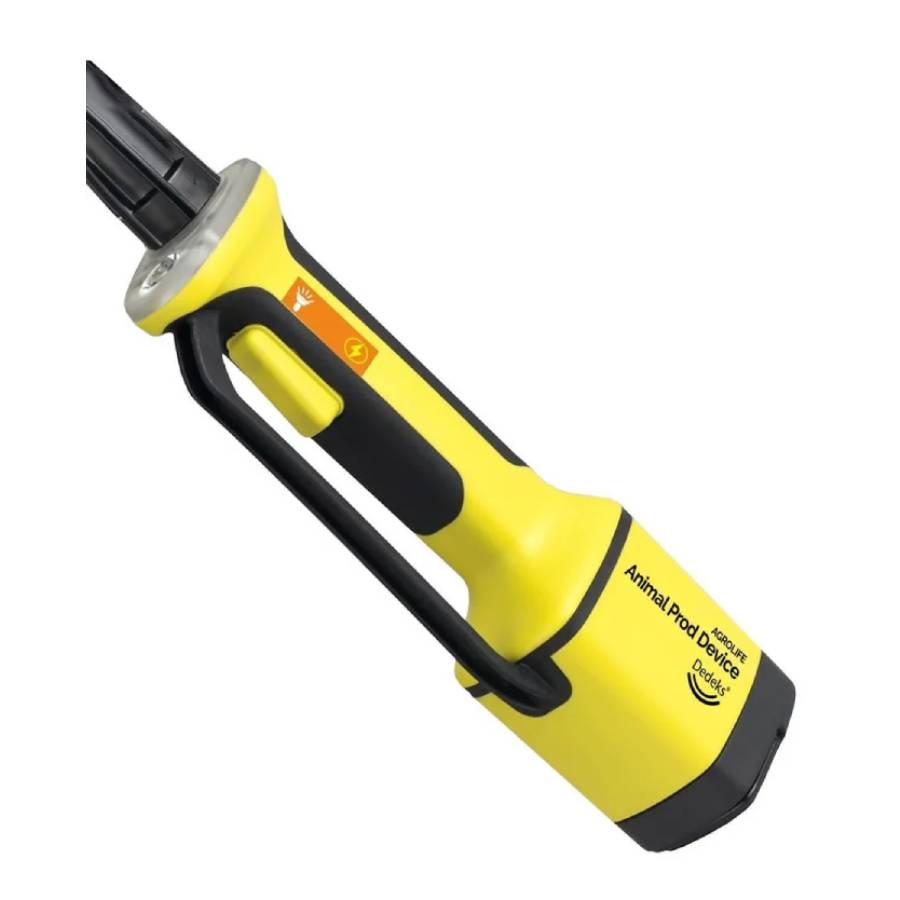 Büyükbaş Hayvan Şok Cihazı / Şarj Edilebilir Fenerli Üvendire (Dedeks)